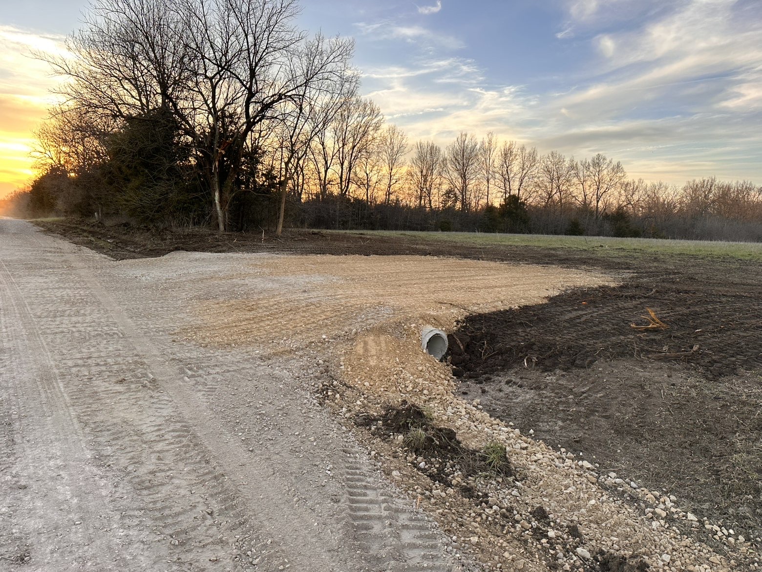 Driveway construction Macon County